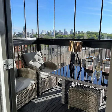 Apartamento Beautiful Luxury With Skyline Róterdam