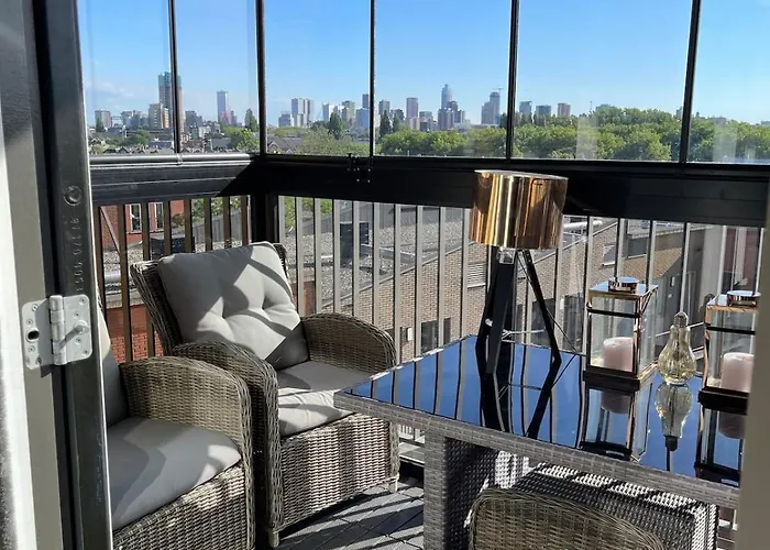 Apartment Beautiful Luxury With Skyline Rotterdam