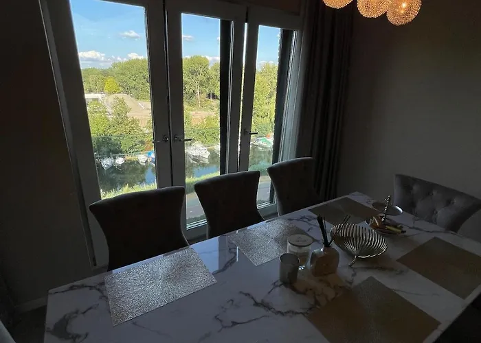 Beautiful Luxury With Skyline 公寓 鹿特丹